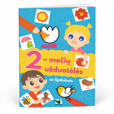 2-mečių užduotėlės su lipdukais 2-mečių užduotėlės su lipdukais