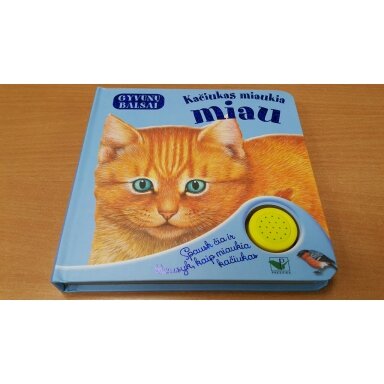 BROKAS!!! Gyvūnų balsai. Kačiukas miaukia miau (neveikia garsai)