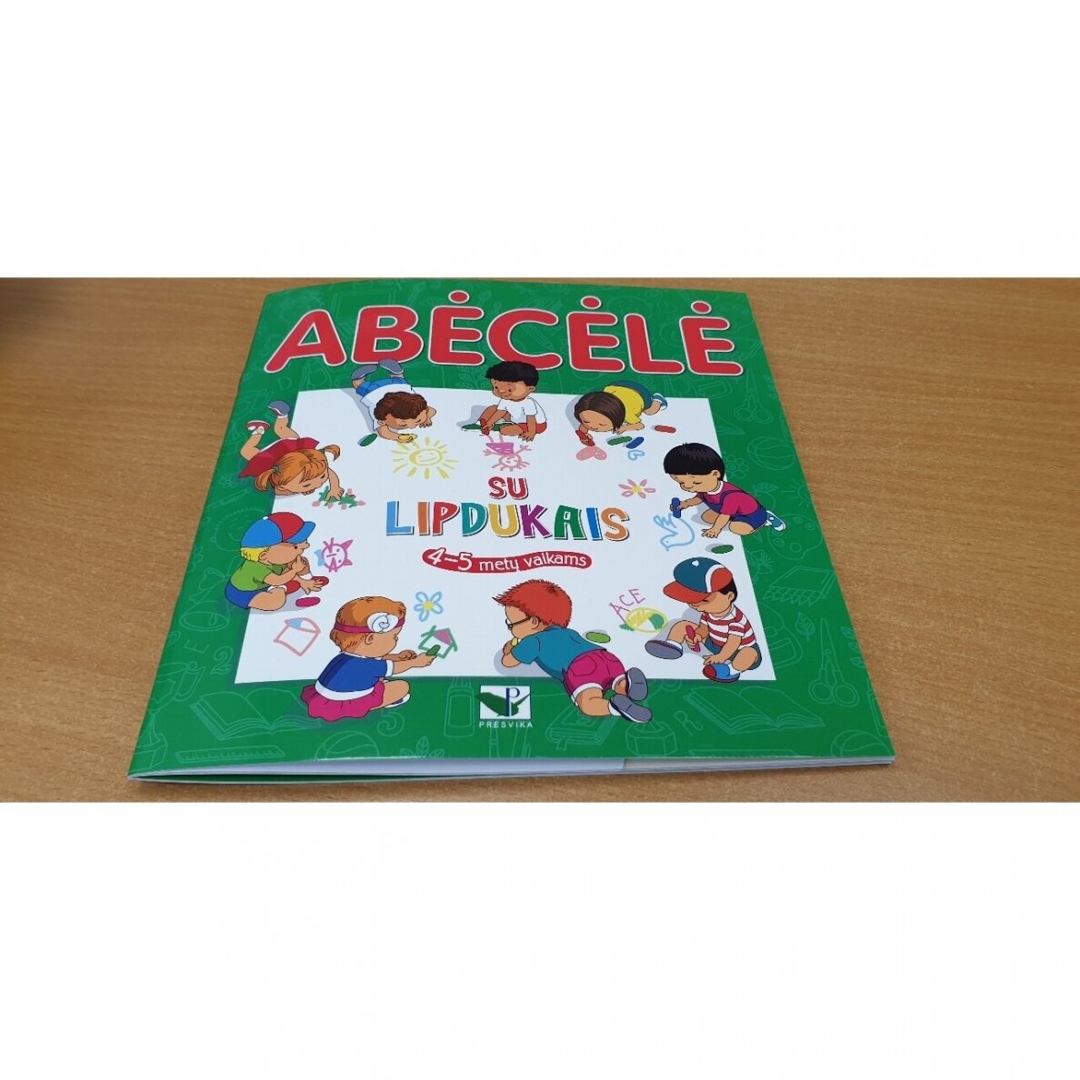 Abėcėlė su lipdukais 4-5 metų vaikams (grįžę iš prekybos vietų) 1 Abėcėlė su lipdukais 4-5 metų vaikams (grįžę iš prekybos vietų) 1