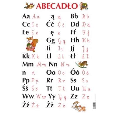 Plakatas "Abecadlo" (A2 formato)
