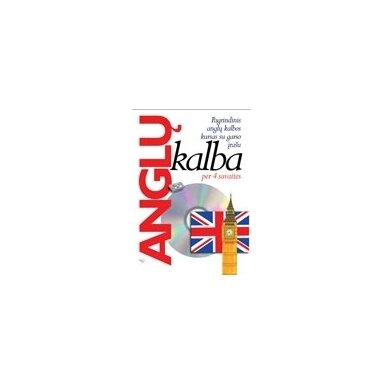 BROKAS. Anglų kalba per keturias savaites (be CD) (iš grąžinimų)