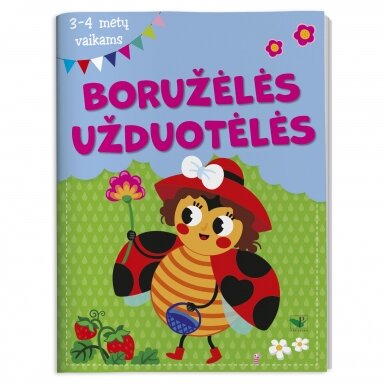 Boružėlės užduotėlės. 3-4 metų vaikams