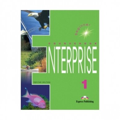 Enterprise 1 Coursebook (vadovėlis) (smulkūs trūkumai)
