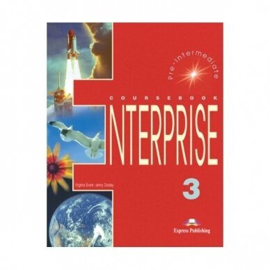Enterprise 3 Coursebook (vadovėlis) (smulkūs trūkumai)