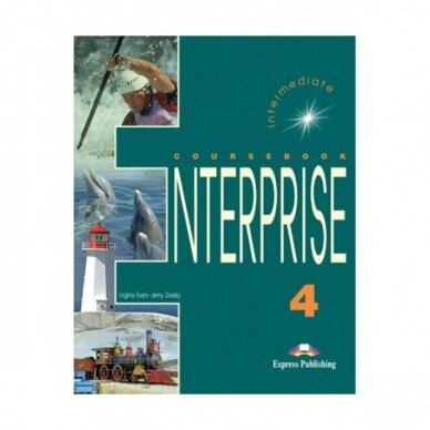 Enterprise 4 Coursebook (vadovėlis) (smulkūs trūkumai)