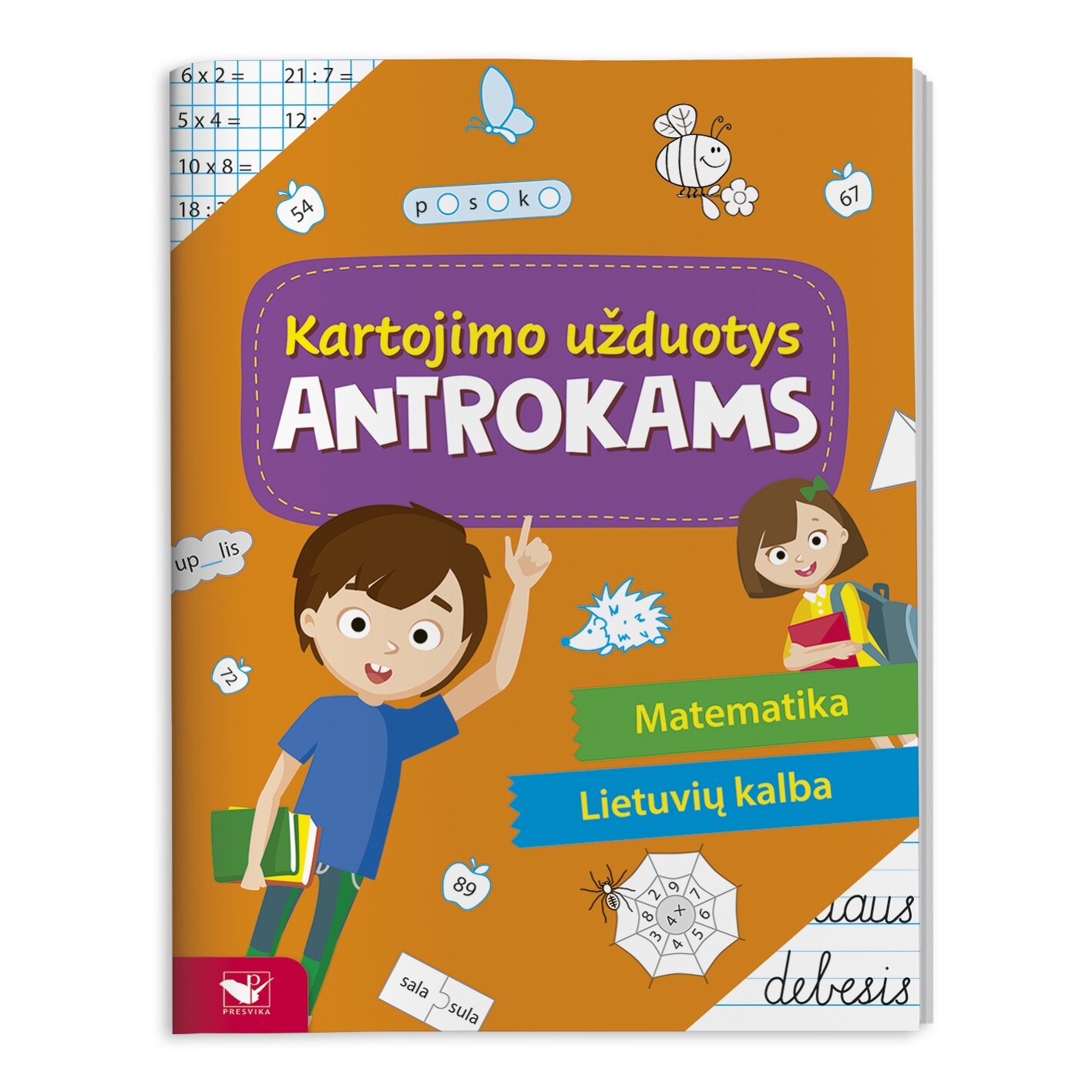 Kartojimo užduotys antrokams. Matematika. Lietuvių kalba. | Knygelės ...