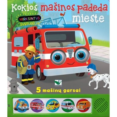 BROKAS! Kokios mašinos padeda mieste. 5 mašinų garsai (NEVEIKIA GARSAI)