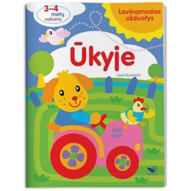 Lavinamosios užduotys 3-4 metų vaikams. ŪKYJE Lavinamosios užduotys 3-4 metų vaikams. ŪKYJE