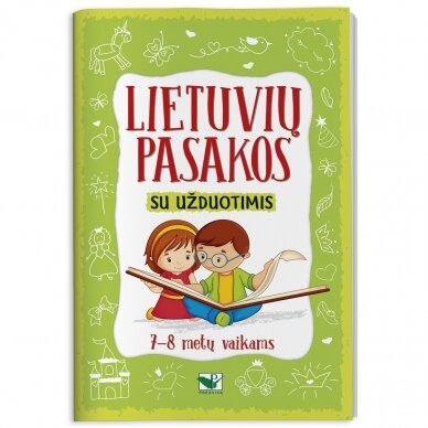 Lietuvių pasakos su užduotimis 7-8 metų vaikams