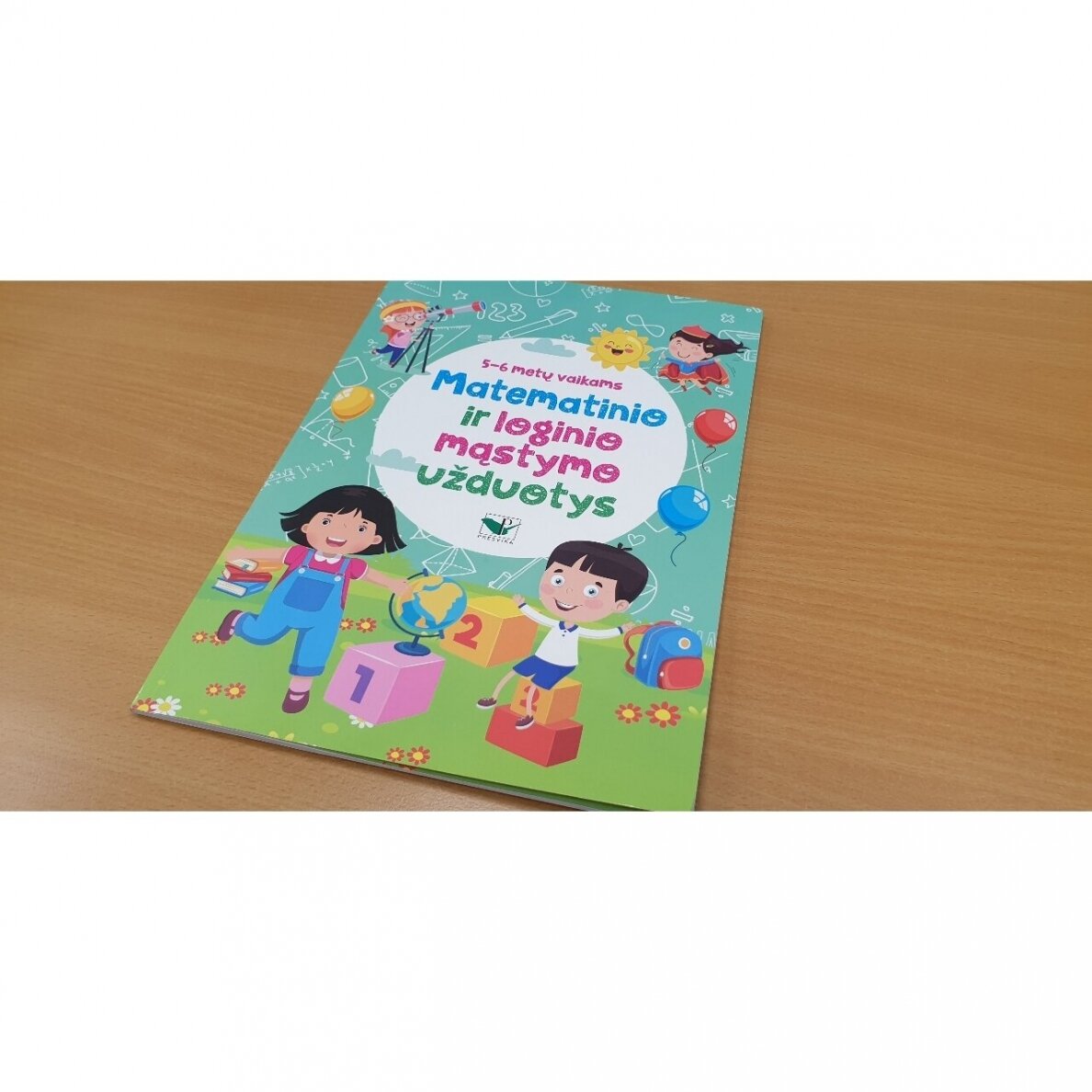 BROKAS. Matematinio ir loginio mąstymo užduotys 5-6 metų vaikams (grįžę iš prekybos vietų, minimaliai palamdytas viršelis) 1 BROKAS. Matematinio ir loginio mąstymo užduotys 5-6 metų vaikams (grįžę iš prekybos vietų, minimaliai palamdytas viršelis) 1