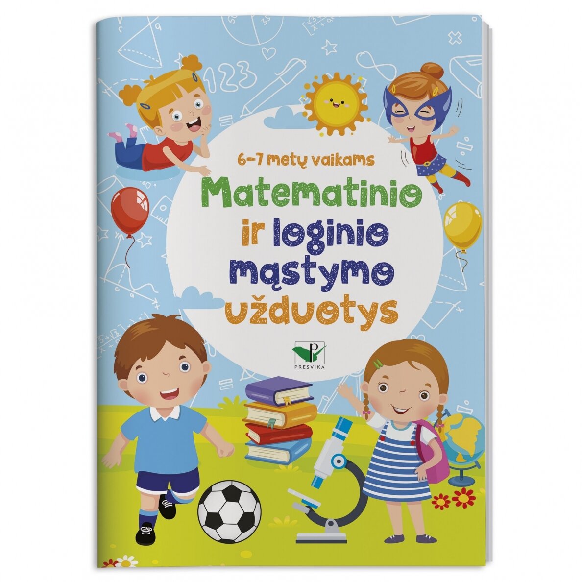 BROKAS. Matematinio ir loginio mąstymo užduotys 6-7 metų vaikams (grįžę iš prekybos vietų, minimaliai palamdytas viršelis) BROKAS. Matematinio ir loginio mąstymo užduotys 6-7 metų vaikams (grįžę iš prekybos vietų, minimaliai palamdytas viršelis)