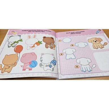 Mažasis KAWAII pasaulis. Su lipdukais. Kerpu, klijuoju, spalvinu Mažasis KAWAII pasaulis. Su lipdukais. Kerpu, klijuoju, spalvinu