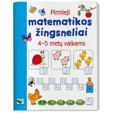 Pirmieji matematikos žingsneliai 4-5 metų vaikams