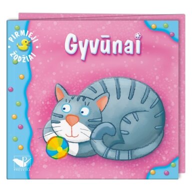 Pirmieji žodžiai. Gyvūnai. 1-2 metų vaikams (išlankstoma) Pirmieji žodžiai. Gyvūnai. 1-2 metų vaikams (išlankstoma)
