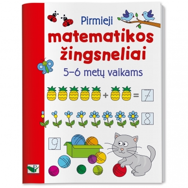 Pirmieji matematikos žingsneliai 5-6 metų vaikams