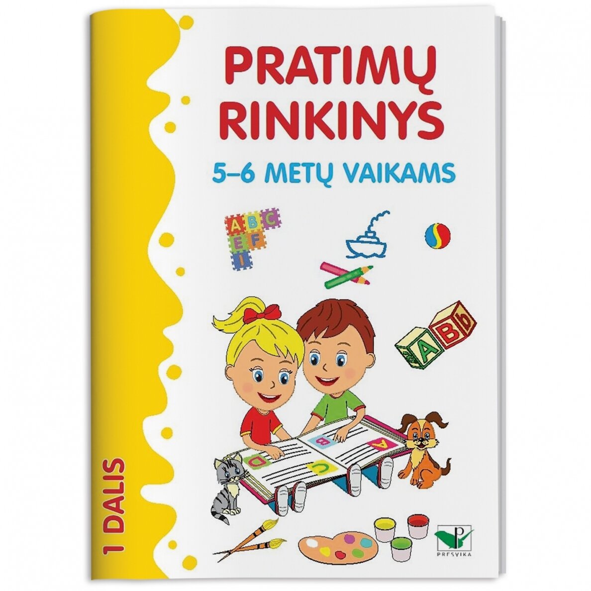 BROKAS!!! Pratimų rinkinys 5-6 metų vaikams. 1 dalis (minimalūs višelio defektai) BROKAS!!! Pratimų rinkinys 5-6 metų vaikams. 1 dalis (minimalūs višelio defektai)