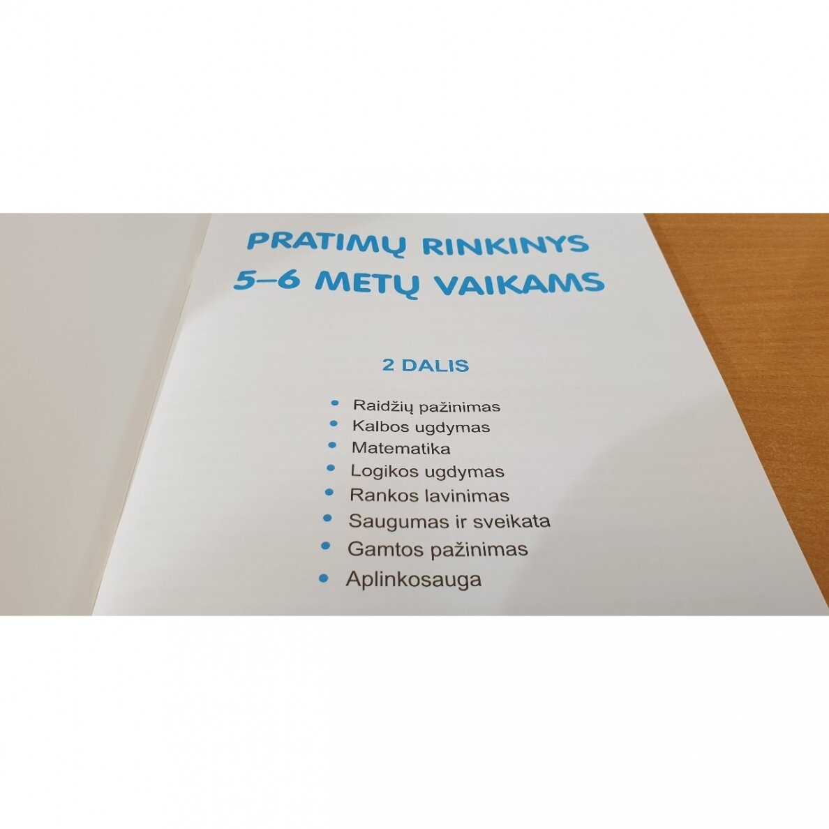 BROKAS. Pratimų rinkinys 5-6 metų vaikams. 2 dalis (minimalūs višelio defektai) 2 BROKAS. Pratimų rinkinys 5-6 metų vaikams. 2 dalis (minimalūs višelio defektai) 2