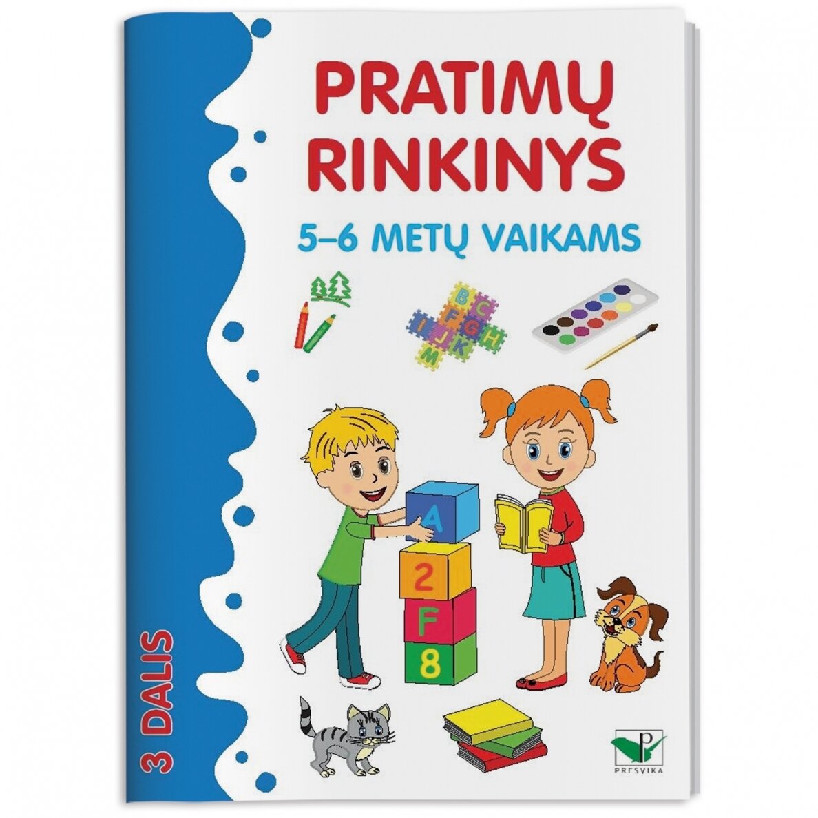 BROKAS. Pratimų rinkinys 5-6 metų vaikams. 3 dalis (minimalūs višelio defektai) BROKAS. Pratimų rinkinys 5-6 metų vaikams. 3 dalis (minimalūs višelio defektai)