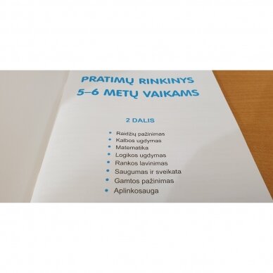 BROKAS. Pratimų rinkinys 5-6 metų vaikams. 2 dalis (minimalūs višelio defektai) 2 BROKAS. Pratimų rinkinys 5-6 metų vaikams. 2 dalis (minimalūs višelio defektai) 2