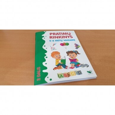 BROKAS. Pratimų rinkinys 5-6 metų vaikams. 2 dalis  (minimalūs višelio defektai) 1