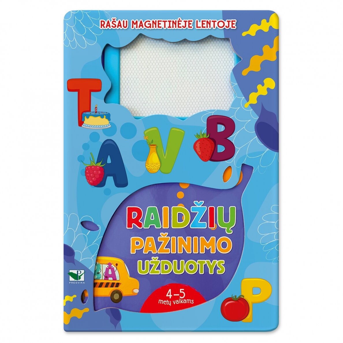 BROKAS!!! Rašau magnetinėje lentoje. Raidžių pažinimo užduotys. 4-5 m. vaikams (iš grąžinimų)