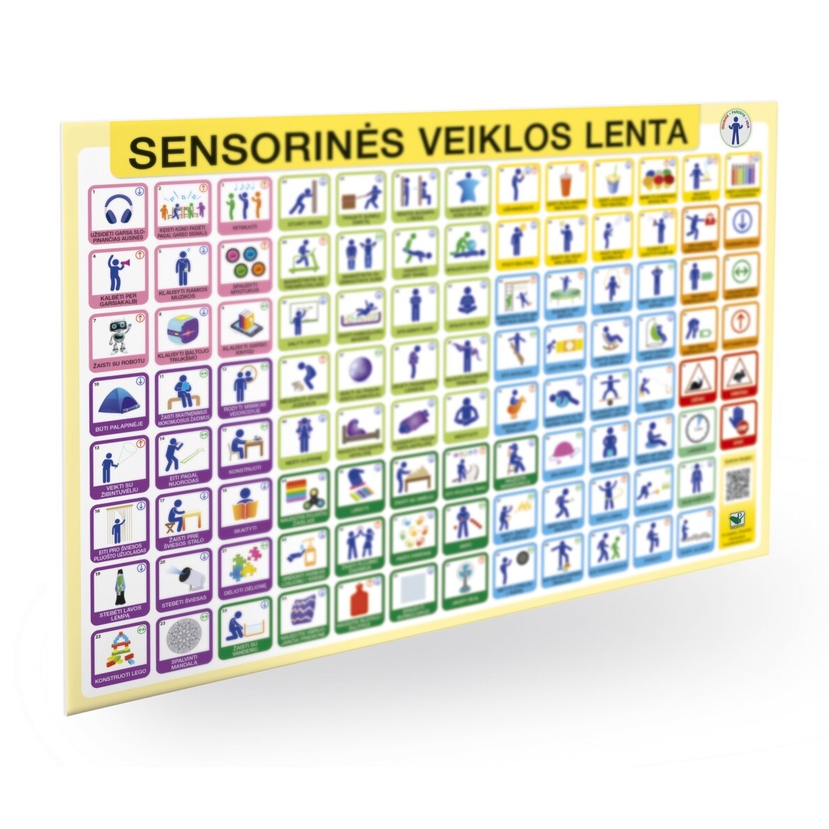 Sensorinės veiklos lenta. Margarita Jurevičienė, Lijana Giedraitienė, Vaida Linkuvienė, Atena Žymantienė Sensorinės veiklos lenta. Margarita Jurevičienė, Lijana Giedraitienė, Vaida Linkuvienė, Atena Žymantienė