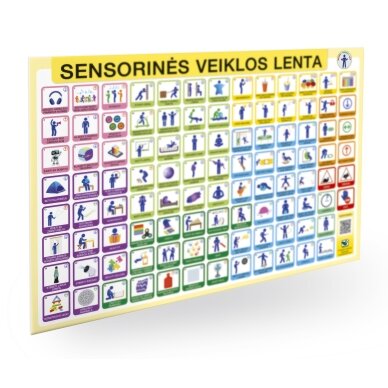 Sensorinės veiklos lenta. Margarita Jurevičienė, Lijana Giedraitienė, Vaida Linkuvienė, Atena Žymantienė Sensorinės veiklos lenta. Margarita Jurevičienė, Lijana Giedraitienė, Vaida Linkuvienė, Atena Žymantienė