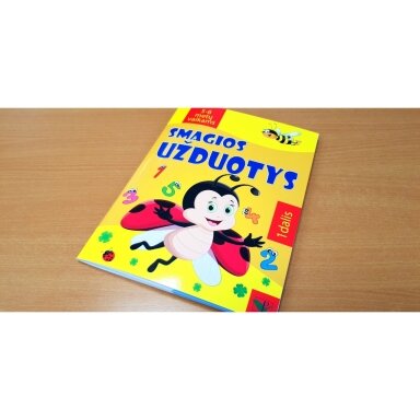 Smagios užduotys 5-6 metų vaikams 1 dalis