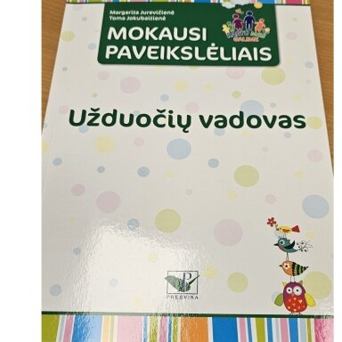 Užduočių vadovas (iš mokymo priemonės "Mokausi paveikslėliais") Užduočių vadovas (iš mokymo priemonės "Mokausi paveikslėliais")